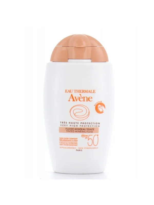 AVENE FLUIDE MINÉRAL TEINTÉ SPF50+ 40ML