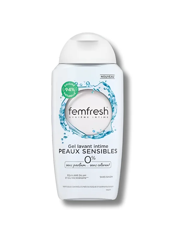FEMFRESH - GEL LAVANT INTIME PEAUX SENSIBLES 250ML