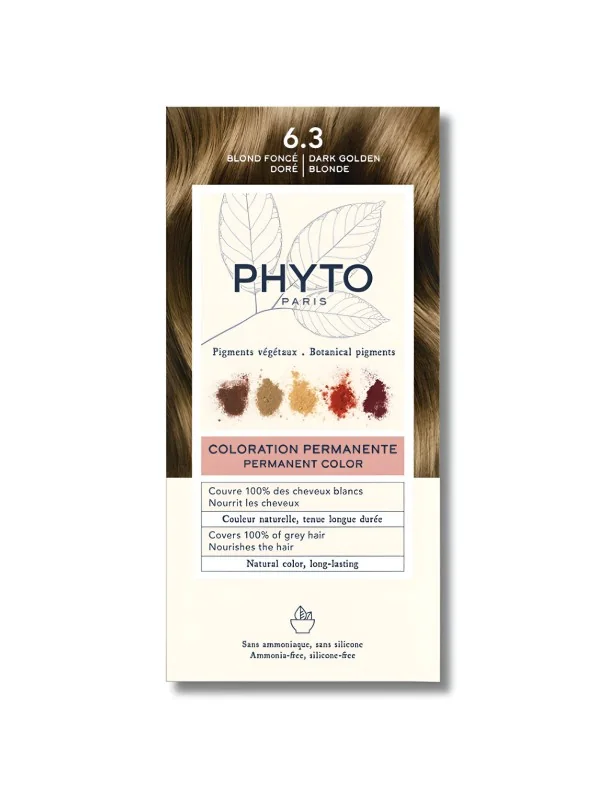 PHYTO PHYTOCOLOR 6.3 BLOND FONCE DORE