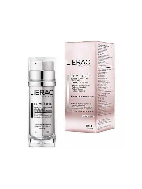 LIERAC LUMILOGIE Double Concentre Jour & Nuit Anti Taches