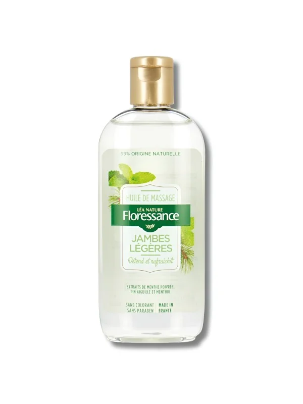 FLORESSANCE - HUILE DE MASSAGE JAMBES LEGERES 150ML