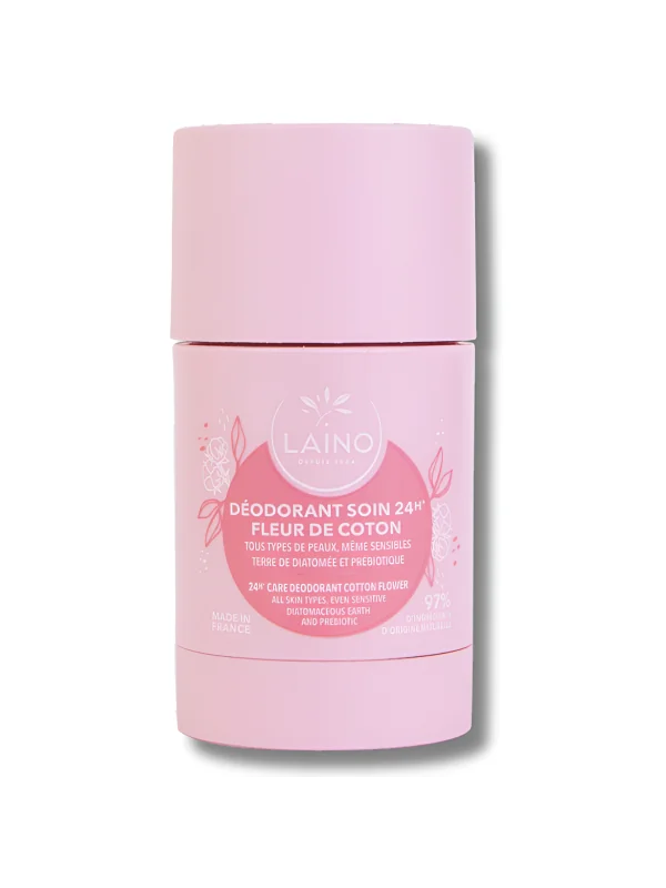 LAINO - DEODORANT SOLIDE FLEUR DE COTON 60GR