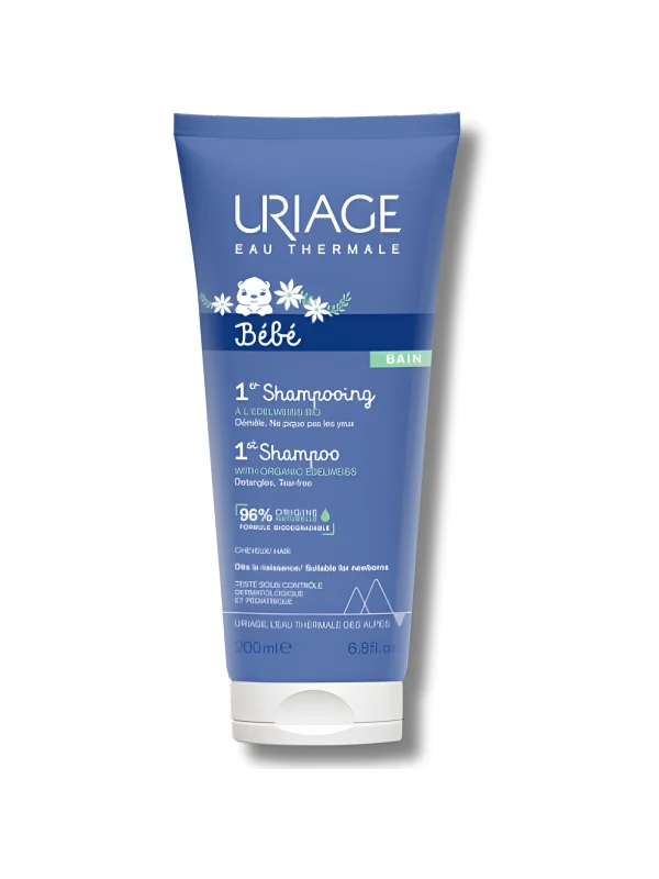 URIAGE BEBE 1ER - SHAMPOOING EXTRA DOUX CHEVEUX 200ML