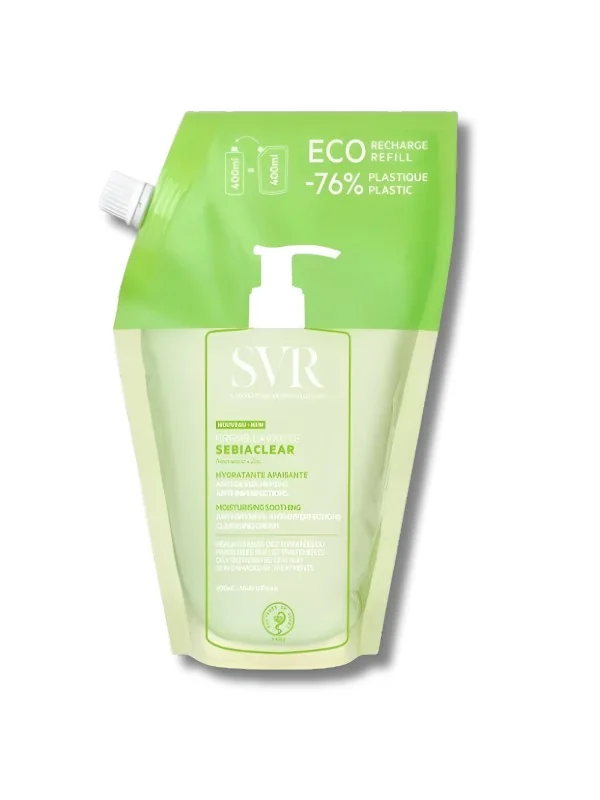 SVR SEBIACLEAR - CREME LAVANTE RECHARGE 400ML