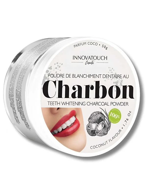 INNOVATOUCH - POUDRE DE BLANCHIMENT DENTAIRE AU CHARBON