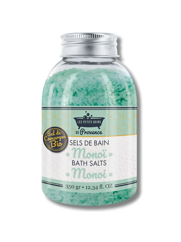 LES PETITS BAIN DE PROVENCE - SEL DE BAIN MONOI 350GR