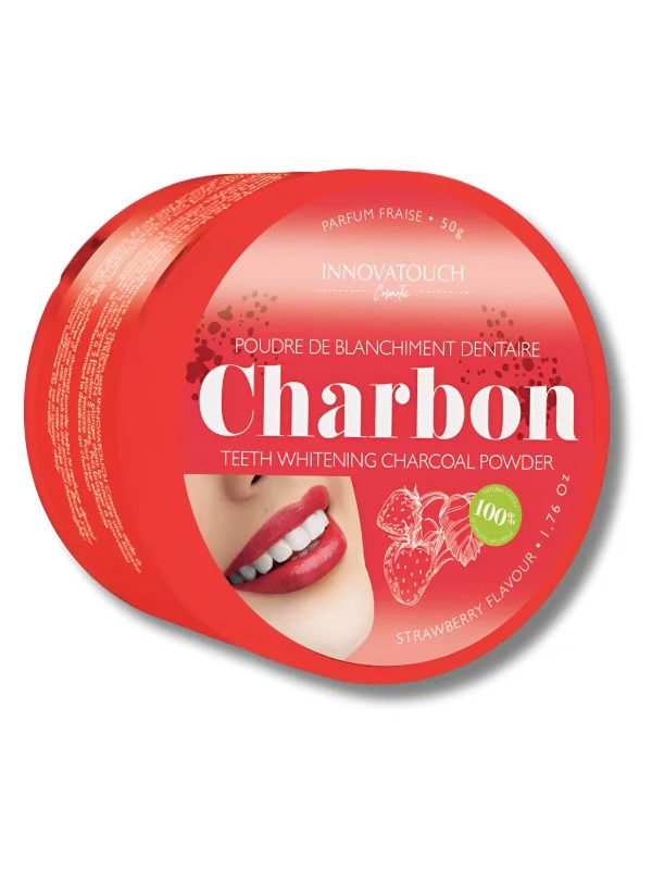 INNOVATOUCH - POUDRE DE BLANCHIMENT DENTAIRE FRAISE 50G