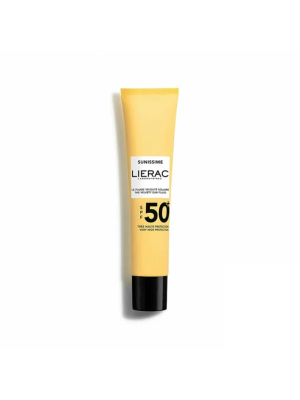 LIERAC SUNISSIME LE FLUIDE VELOUTE SOLAIRE SPF50+