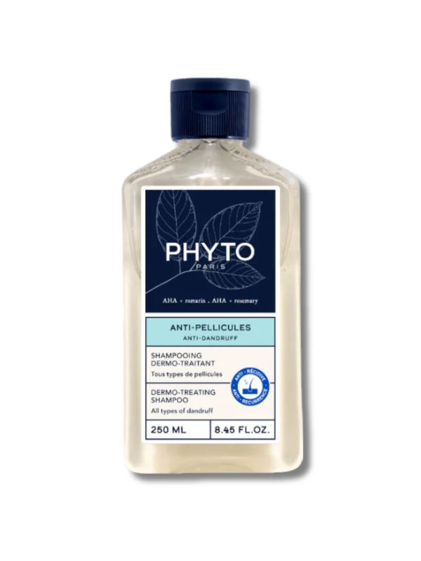 PHYTO - SHAMPOOING DERMO TRAITANT ANTI PELLICULES 250ML