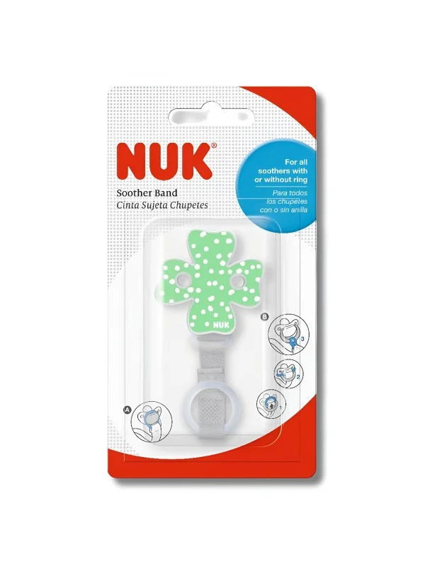 NUK - ATTACHE SUCETTE RUBAN DUO