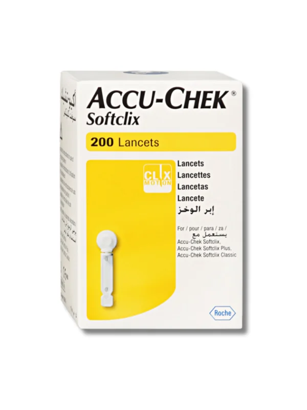 ACCU-CHEK - SOFTCLIXS LANCETTES BOITE 200