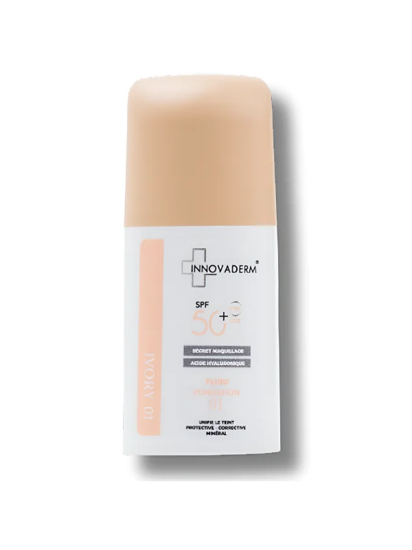 INNOVADERM - FOND DE TEINT FLUID MINÉRAL MEDIUM 1.5 SPF50+