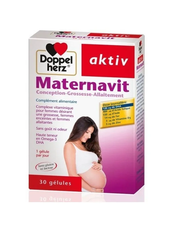 Doppel herz AKTIV Maternavit 30 GELULES