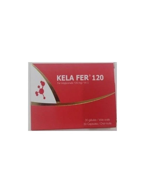XEN KELA FER 120MG 30 capsules