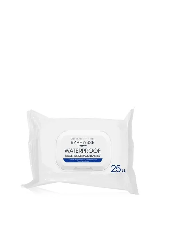 Byphasse Waterproof Make-up Remover Wipes Sensitive Ski 25
