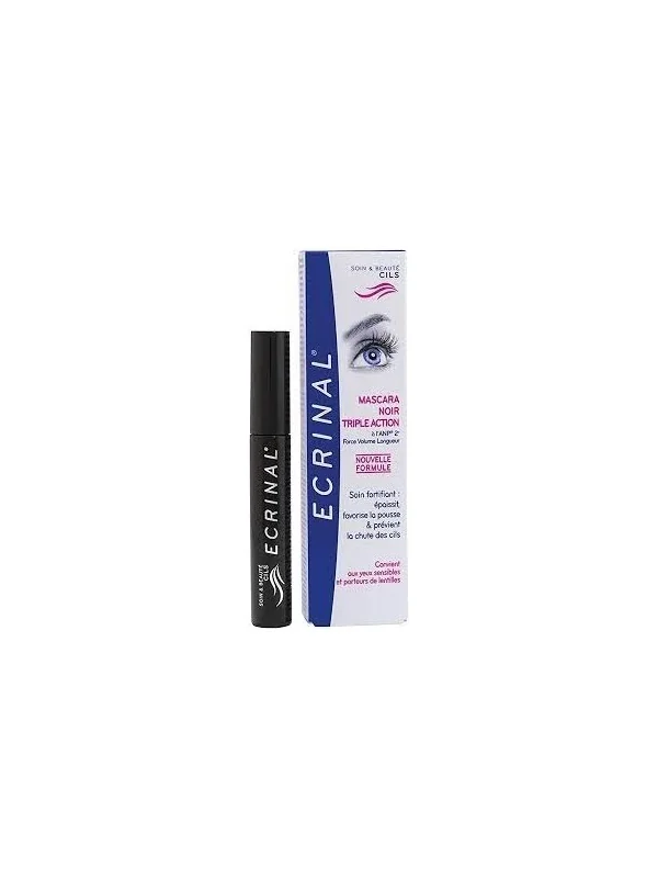 ECRINAL - MASCARA NOIR FORTIFIANT 7ML