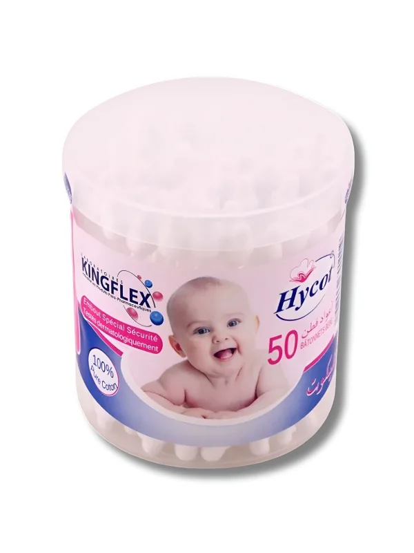 HYCOT - COTON TIGE BEBE 50 PIECES