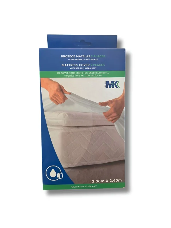 MK - PROTEGE MATELAS 2 PLACES 2M*2.40M