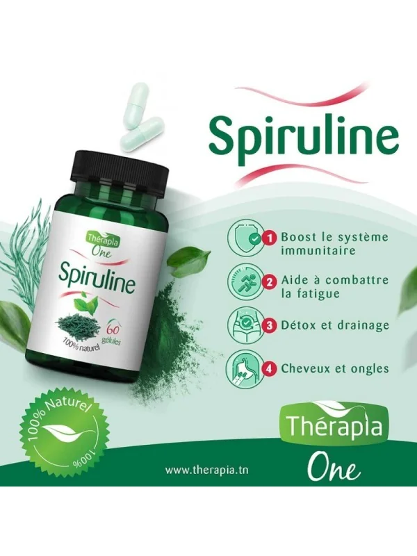 THERAPIA SPIRULINE 60 GELULES