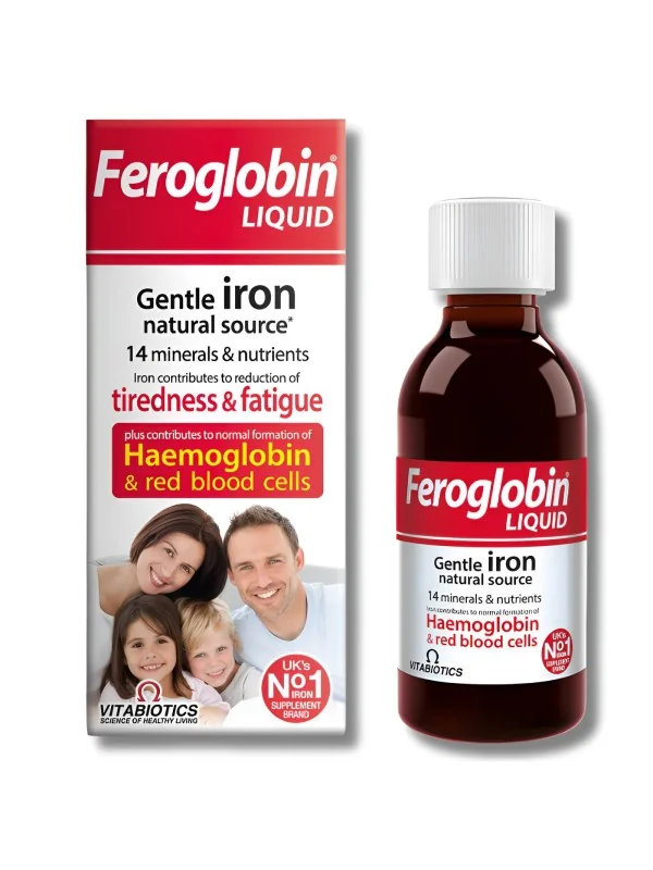 VITABIOTICS - FEROGLOBIN B12 GENTLE LIQUID FER 200ML