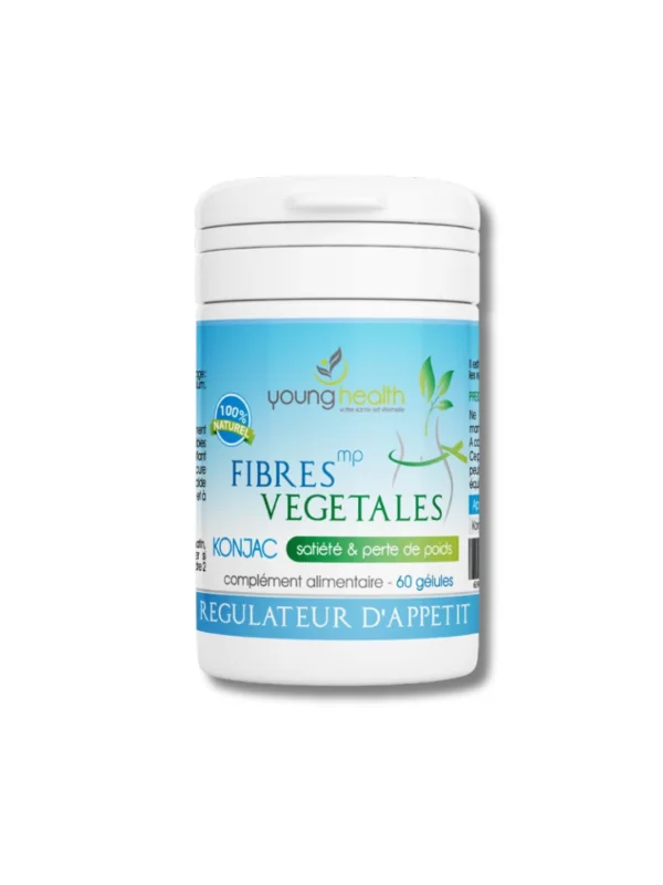 YOUNG HEALTH - FIBRE VEGETALES 60 GELULES