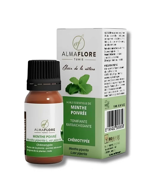 ALMAFLORE - HUILE ESSENTIELLE MENTHE POIVRE 10ML