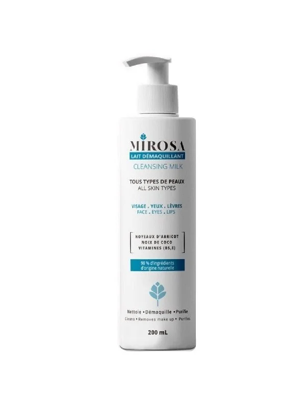 MIROSA - LAIT DÉMAQUILLANT 200 ML