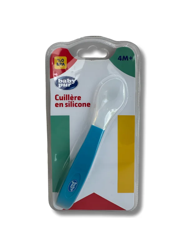 BABY PUR - CUILLERE EN SILICONE +4MOIS