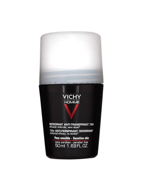 VICHY DEO HOMME ANTI TRANSPIRANT PEAU SENSIBLE 50 ML