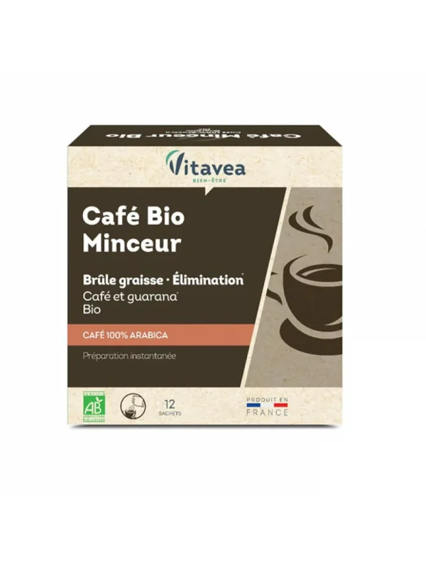 VITAVEA CAFÉ BIO MINCEUR 12 SACHETS