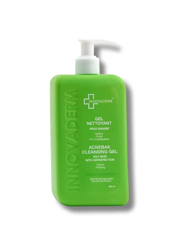 INNOVADERM - GEL NETTOYANT PEAU GRASSE 380ML