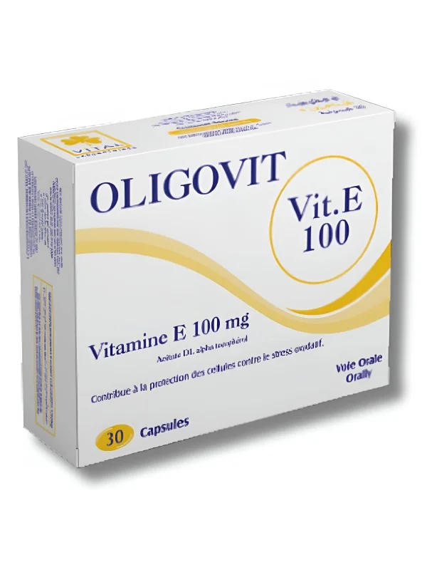 VITAL - OLIGOVIT VITAMINE E 100 MG 30 GELULES
