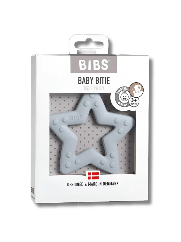 BIBS - BABY BITIE ANNEAU DE DENTITION STAR BLUE