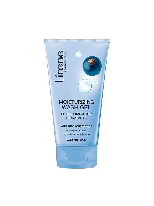 LIRENE Gel Nettoyant À L’huile De Cassis 150ml‎ Peau Sèche