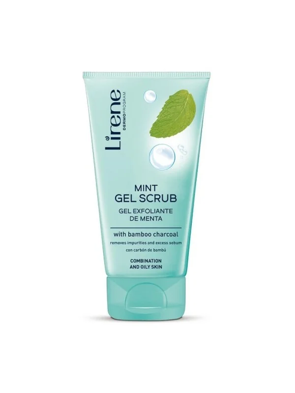 LIRENE Gel Exfoliant Menthe 150 ML Peau Mixte a Grasse