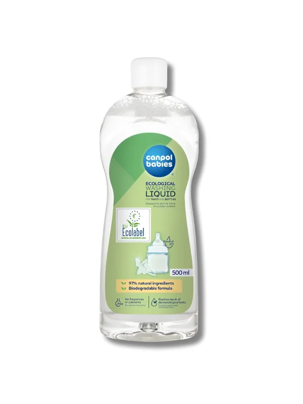 CANPOL BABIES - LIQUIDE DE RINCAGE POUR TETINES ET BIBERONS 500 ML 1/500
