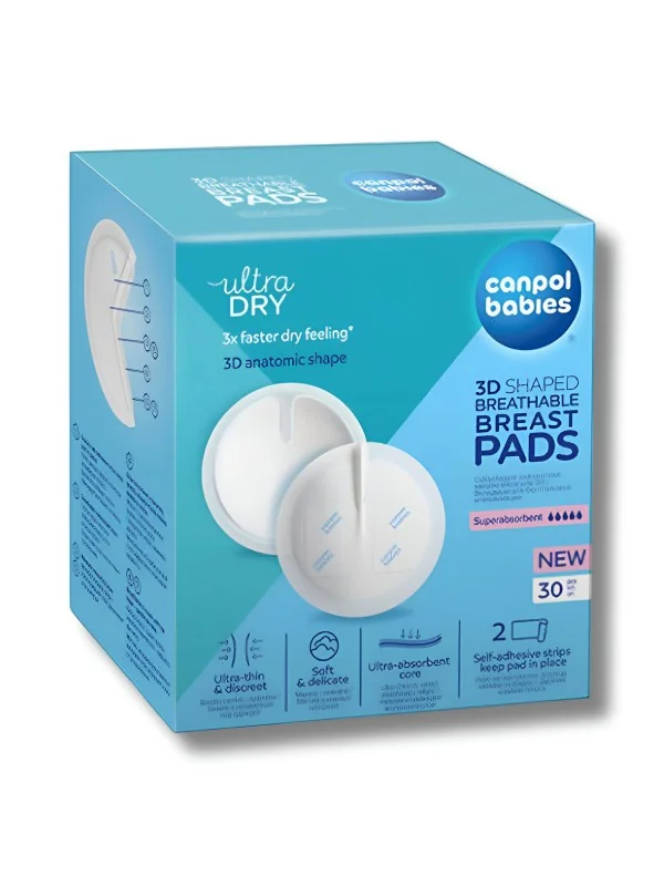 CANPOL BABIES - 30 COUSSINETS D'ALLAITEMENT ABSORBANTS 1/653