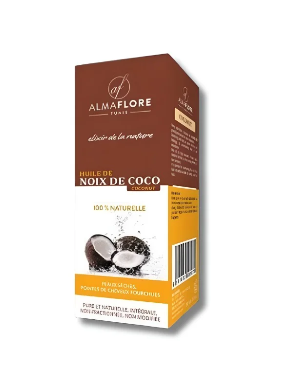 ALMAFLORE - HUILE DE NOIX DE COCO 10ML