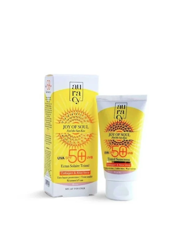 AURACY ECRAN TEINTE ROSE SPF 50+