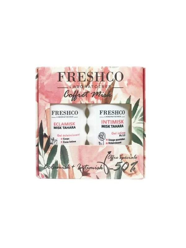 FRESHCO - COFFRET GEL INTIME + GEL ECLAIRCISSANT