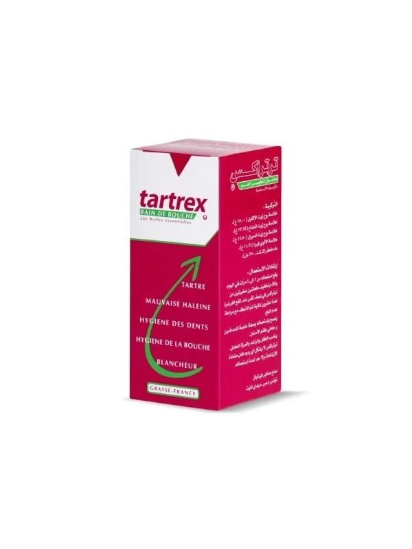 TARTREX BAIN DE BOUCHE AUX HUILES ESSENTIELLES, 250ml