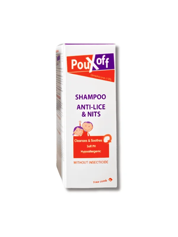 XEN POUX OFF - SHAMPOING ANTI POUX ET LENTES 100ML + PEINGNE GRATUIT