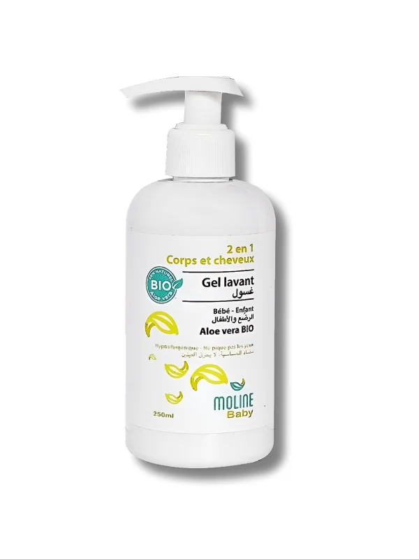 MOLINE - GEL LAVANT 2EN1 250ML