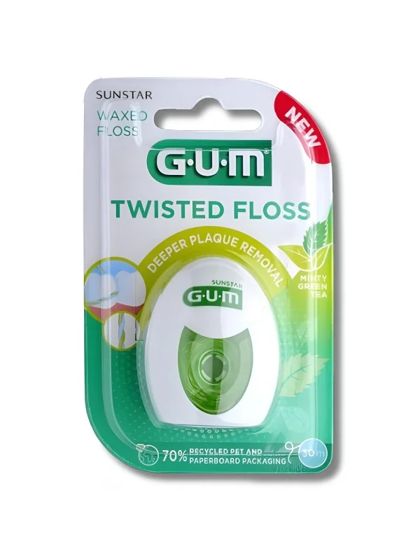 GUM TWISTED FLOSS - FIL DENTAIRE 3500