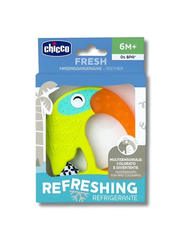 CHICCO - ANNEAU DE DENTITION TOUCAN +6MOIS