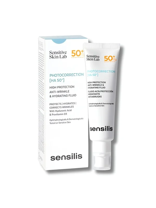 SENSILIS Ecran solaire fluide invisible - Sensilis Photocorrection [HA 50+] - 50ml