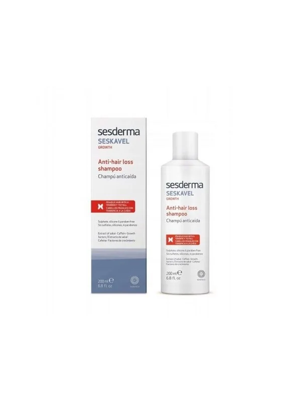 SESDERMA Seskavel Shampoing Antichute, 200ml
