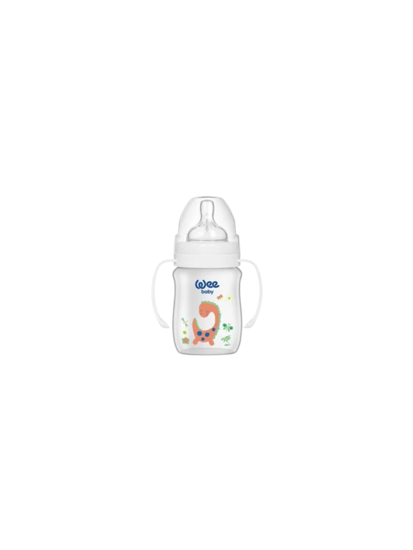 WEE BABY - BIBERON COL LARGE PP AVEC POINGEE 0-6MOIS 150 ML